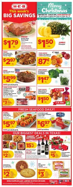 Preview H-E-B Weekly Ad valid from 12/17/2025