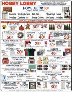 Preview Hobby Lobby Weekly Ad valid from 08/17/2025