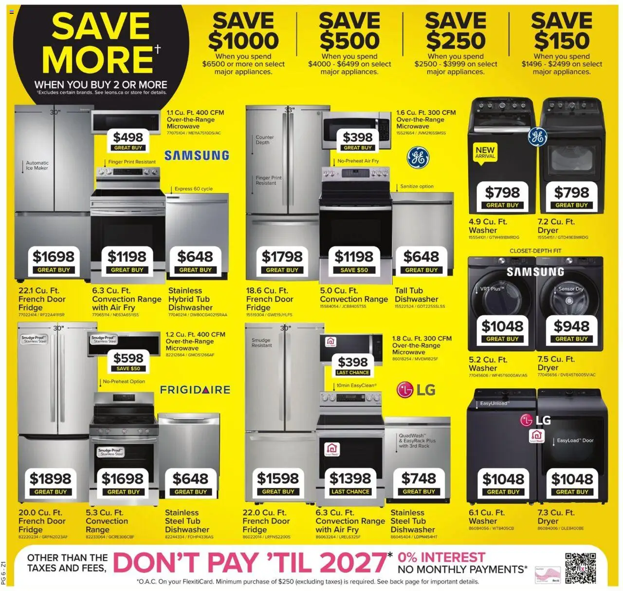 Leon's weekly flyer / circulaire - page 6- valid from Jul 17, 2025
