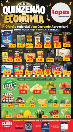 Pré-visualização Lopes Supermercados - Ofertas da semana válida a partir de 16/09/2025