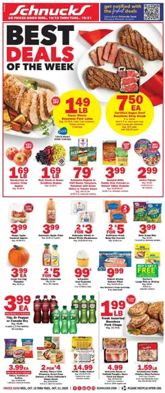 Preview Schnucks Ad valid from 10/15/2025