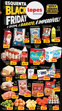 Pré-visualização Lopes Supermercados Black Friday válida a partir de 14/11/2025