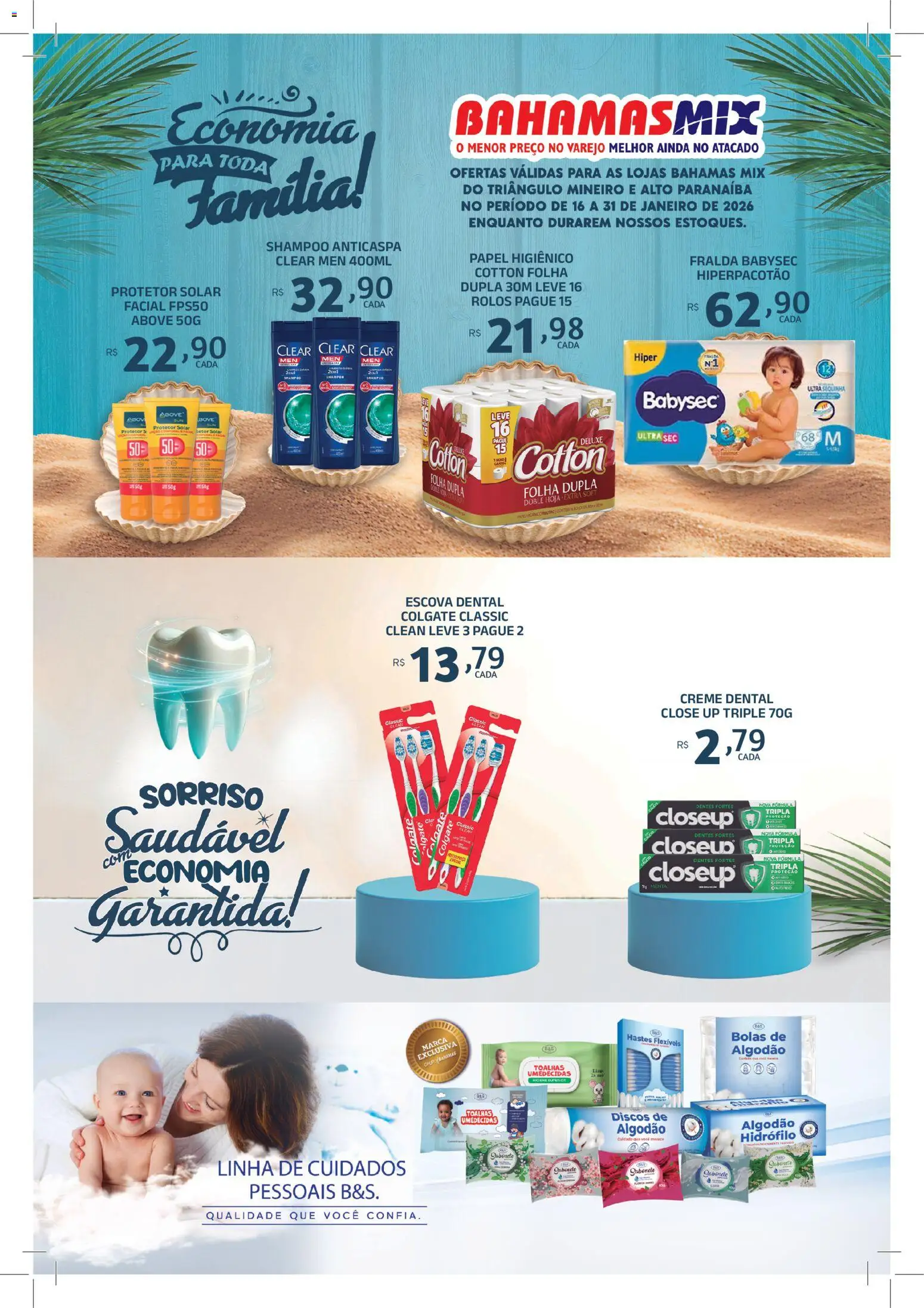 Bahamas Mix - Ofertas Especial Higiene e Limpeza - página 1- válido a partir de 16/01/2026
