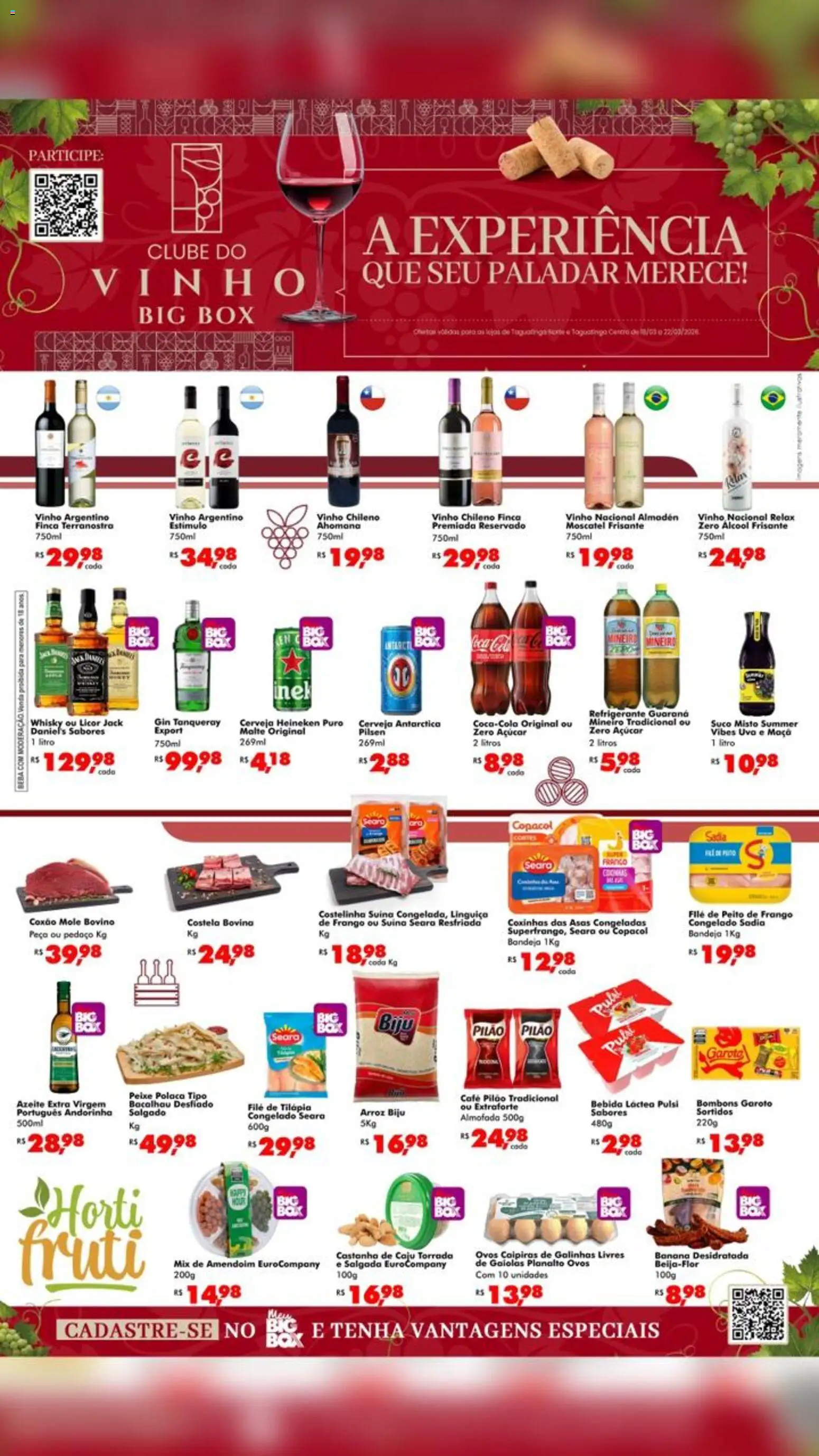 Big Box - Ofertas da semana - página 1- válido a partir de 18/03/2026
