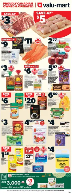 Preview Valu Mart weekly flyer valid from Jan 8, 2026