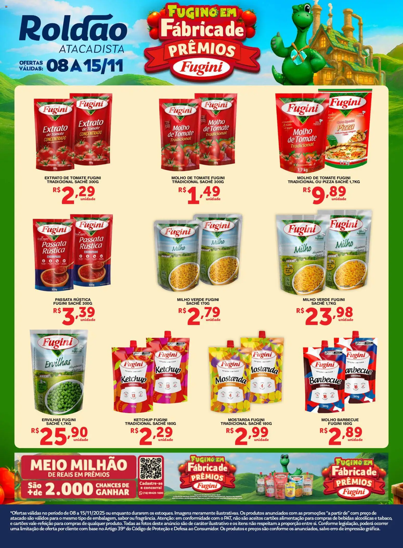 Roldão - Ofertas Fugini - página 1- válido a partir de 08/11/2025
