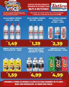 Pré-visualização Tatico - Ofertas Fim de Semana válida a partir de 06/11/2025