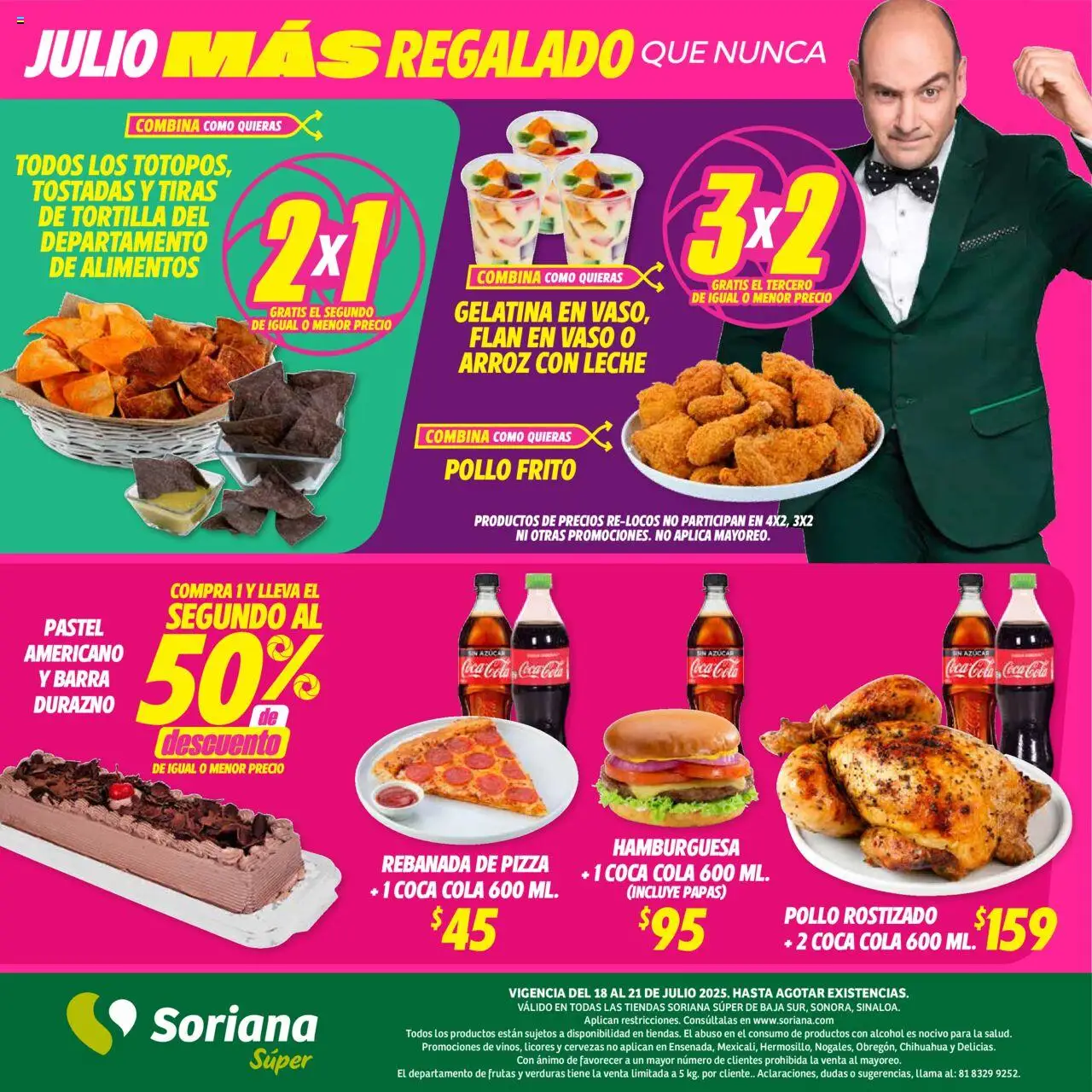Soriana - Fin de Semana Súper BCS, Son y Sin - página 6- válido desde 18/07/2025