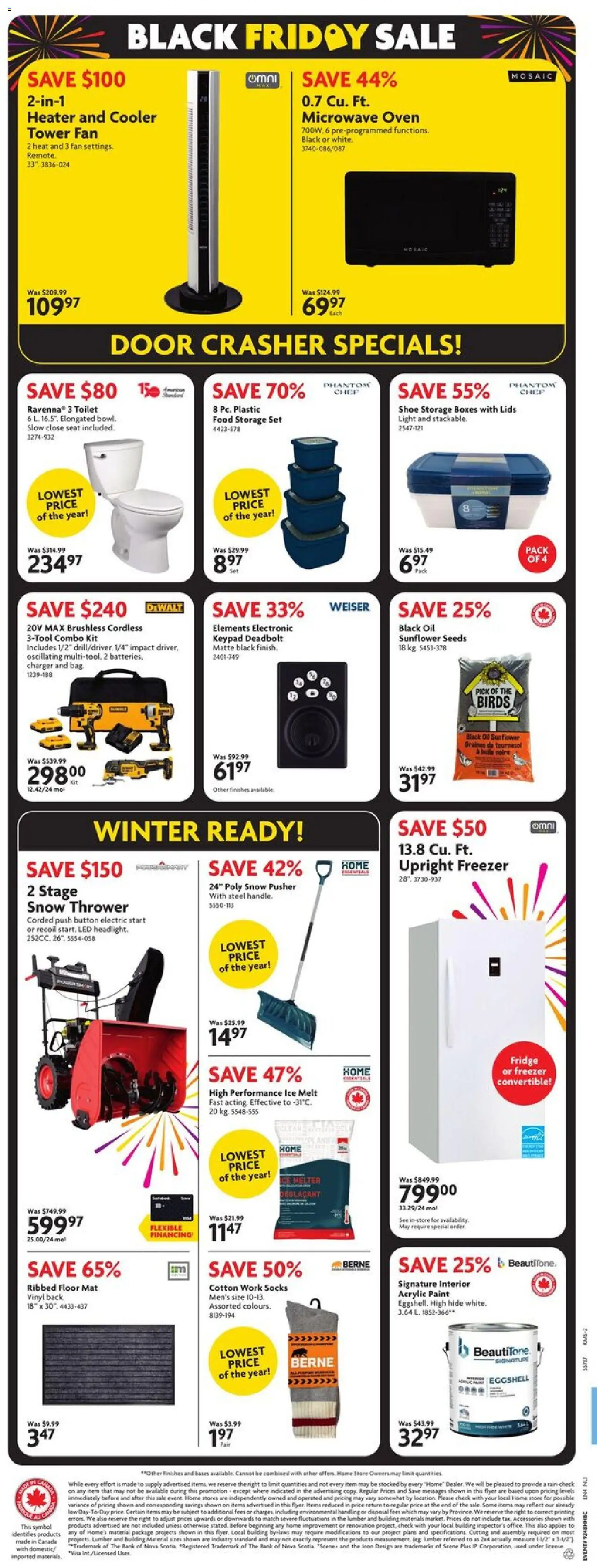 Home Hardware weekly flyer / circulaire - page 2- valid from Nov 27, 2025