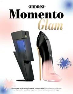 Andrea catálogo Momento Glam válido desde 26/10/2025
