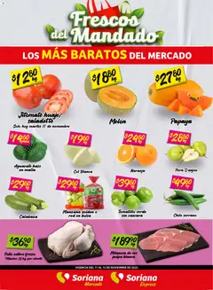 Soriana - Frescos del Mandado Mercado: Nuevo León válido desde 11/11/2025