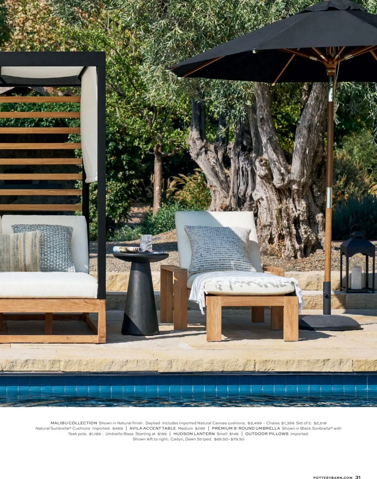 Pottery Barn Outdoor 2025 - page 31- valid from 01/21/2025