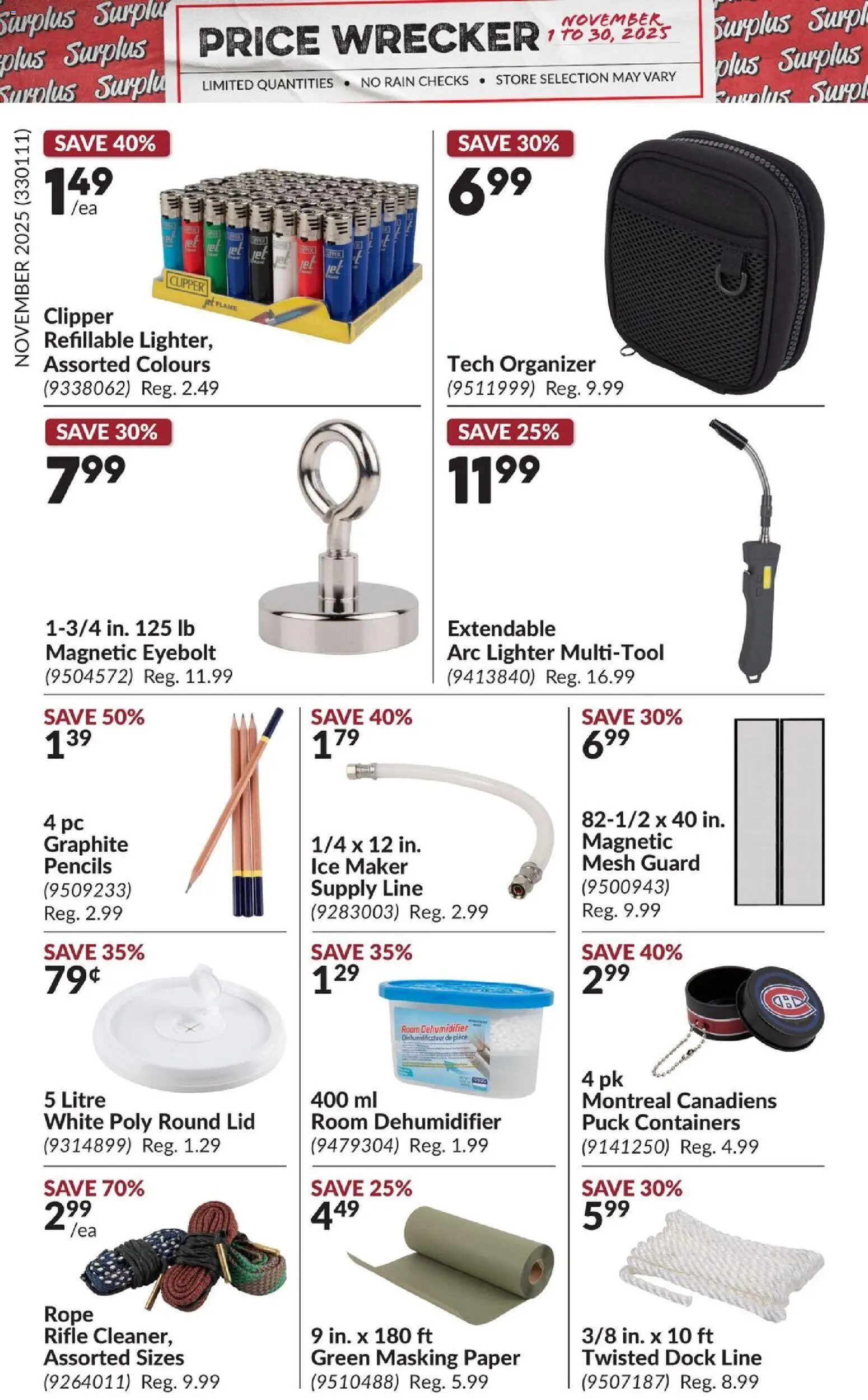 Princess Auto - Price Wrecker - page 11- valid from Nov 1, 2025