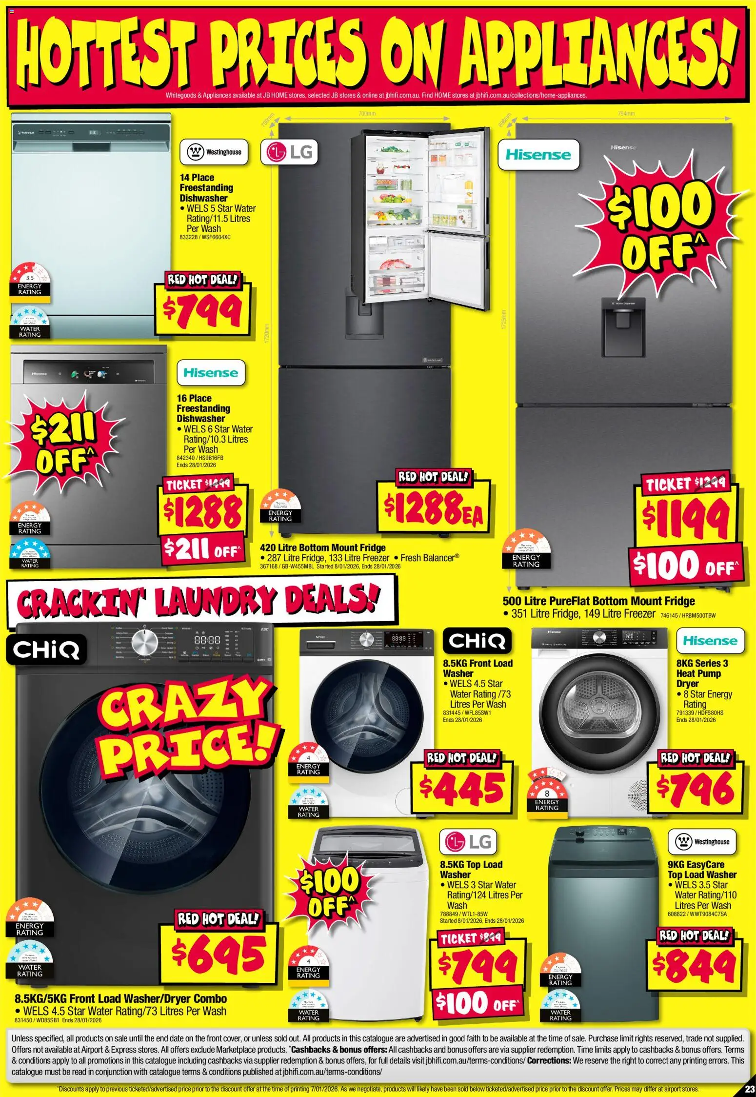 JB Hi-Fi Big Brand Sellout - page 23- valid from 15/01/2026