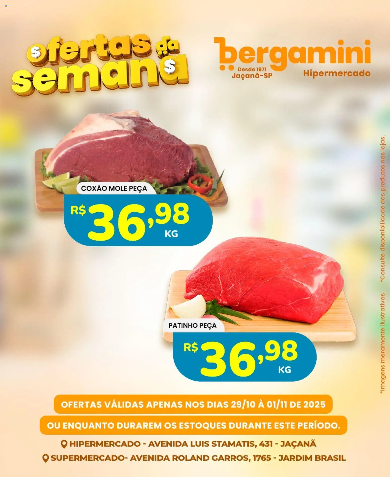Supermercado Bergamini - Ofertas da semana - página 1- válido a partir de 29/10/2025
