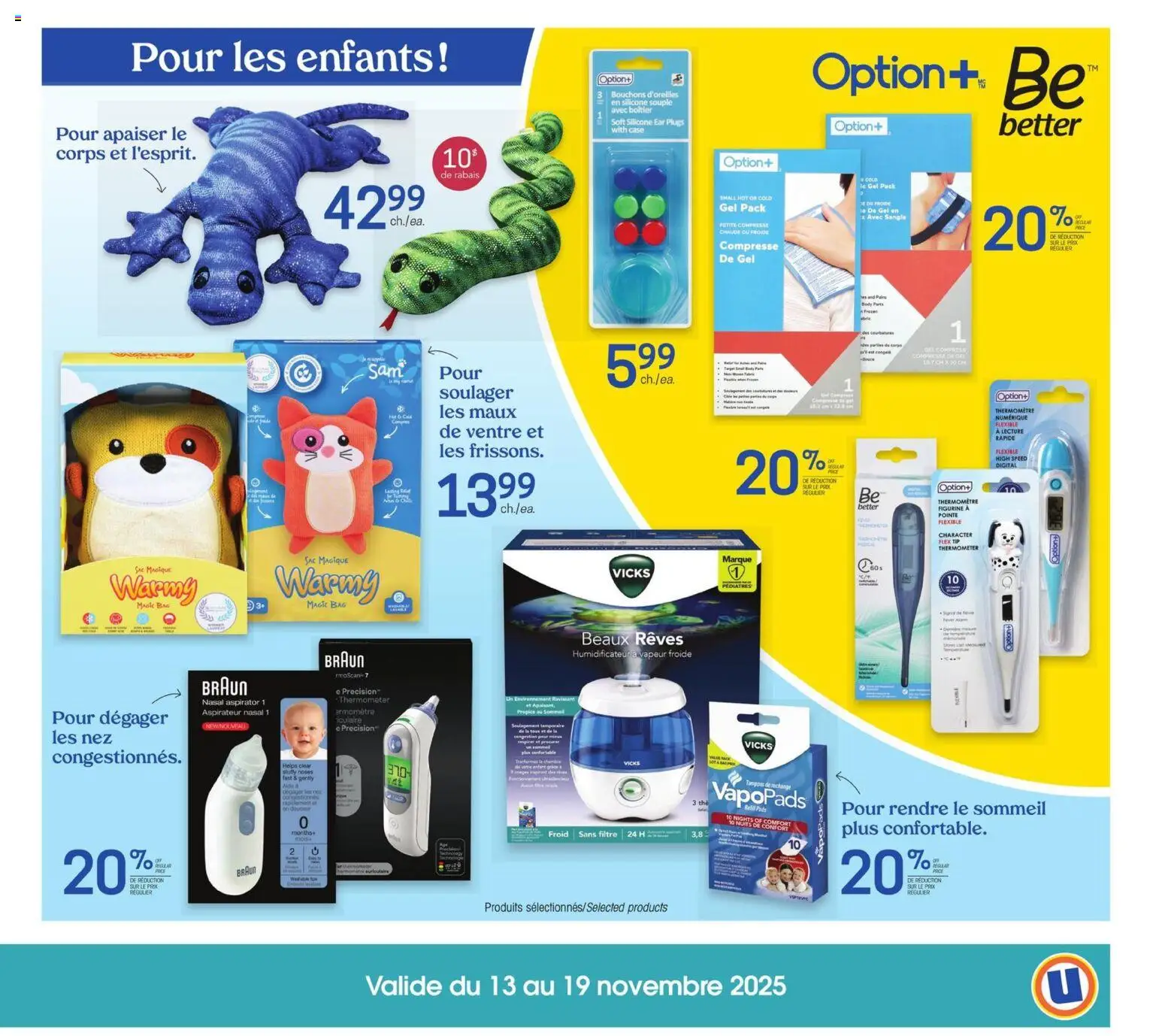 Uniprix flyer / circulaire - page 3- valid from Nov 13, 2025