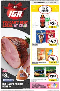 IGA catalogue preview - valid from 03/12/2025