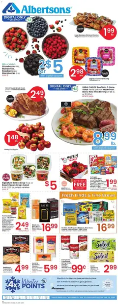 Preview Albertsons Weekly Ad valid from 01/07/2026