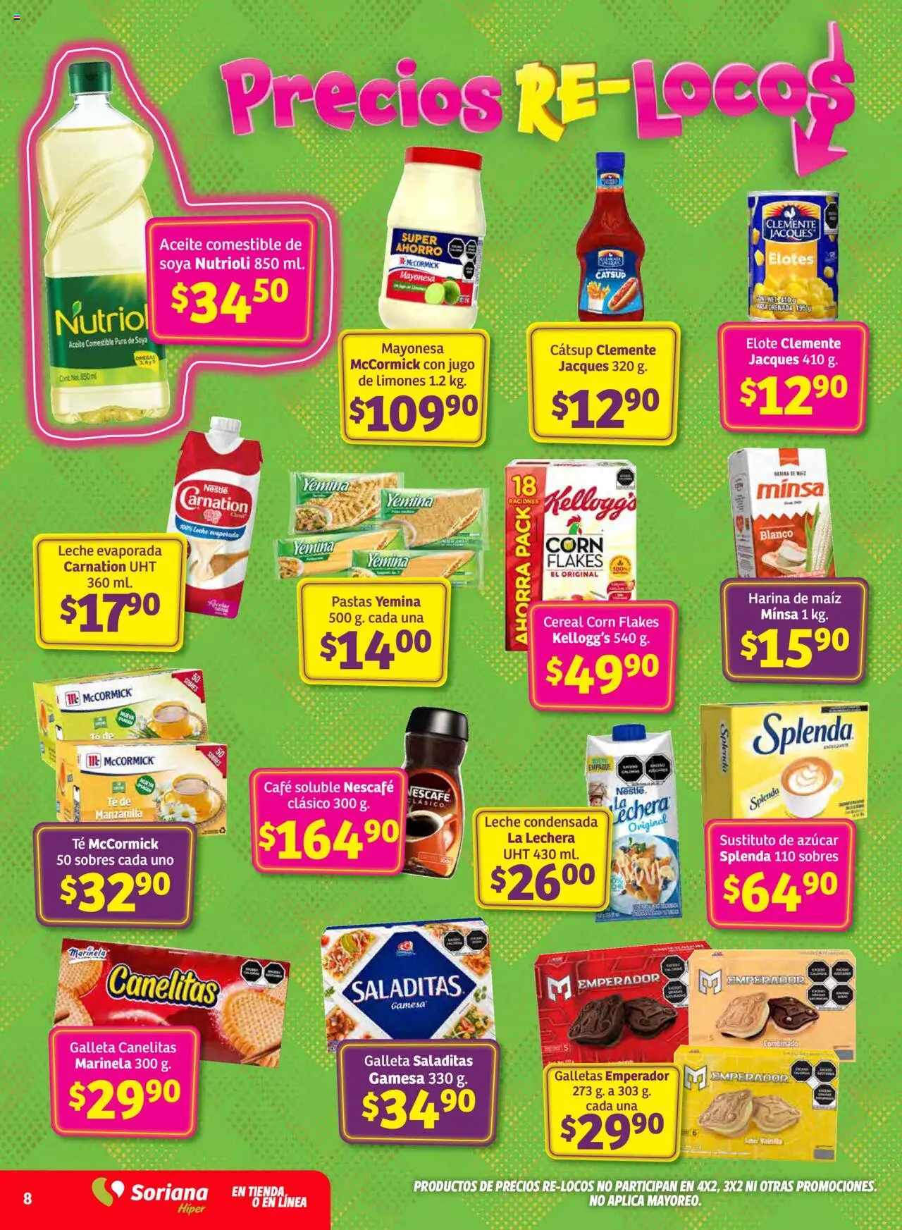 Soriana - Julio Regalado Híper Nacional - página 8- válido desde 17/07/2025