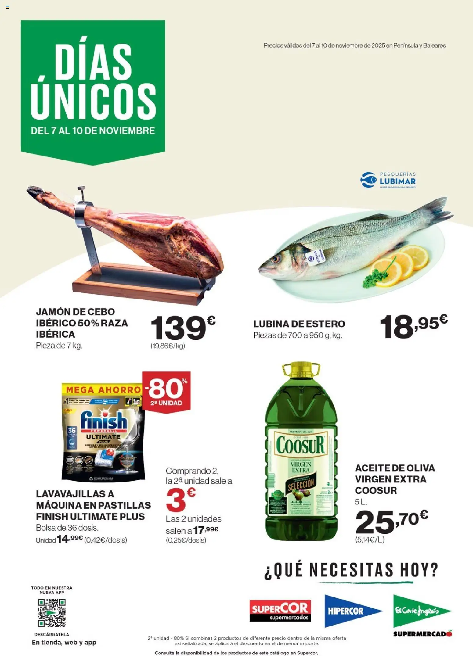 El Corte Inglés catálogo Días Únicos - página 1- válido desde 07/11/2025