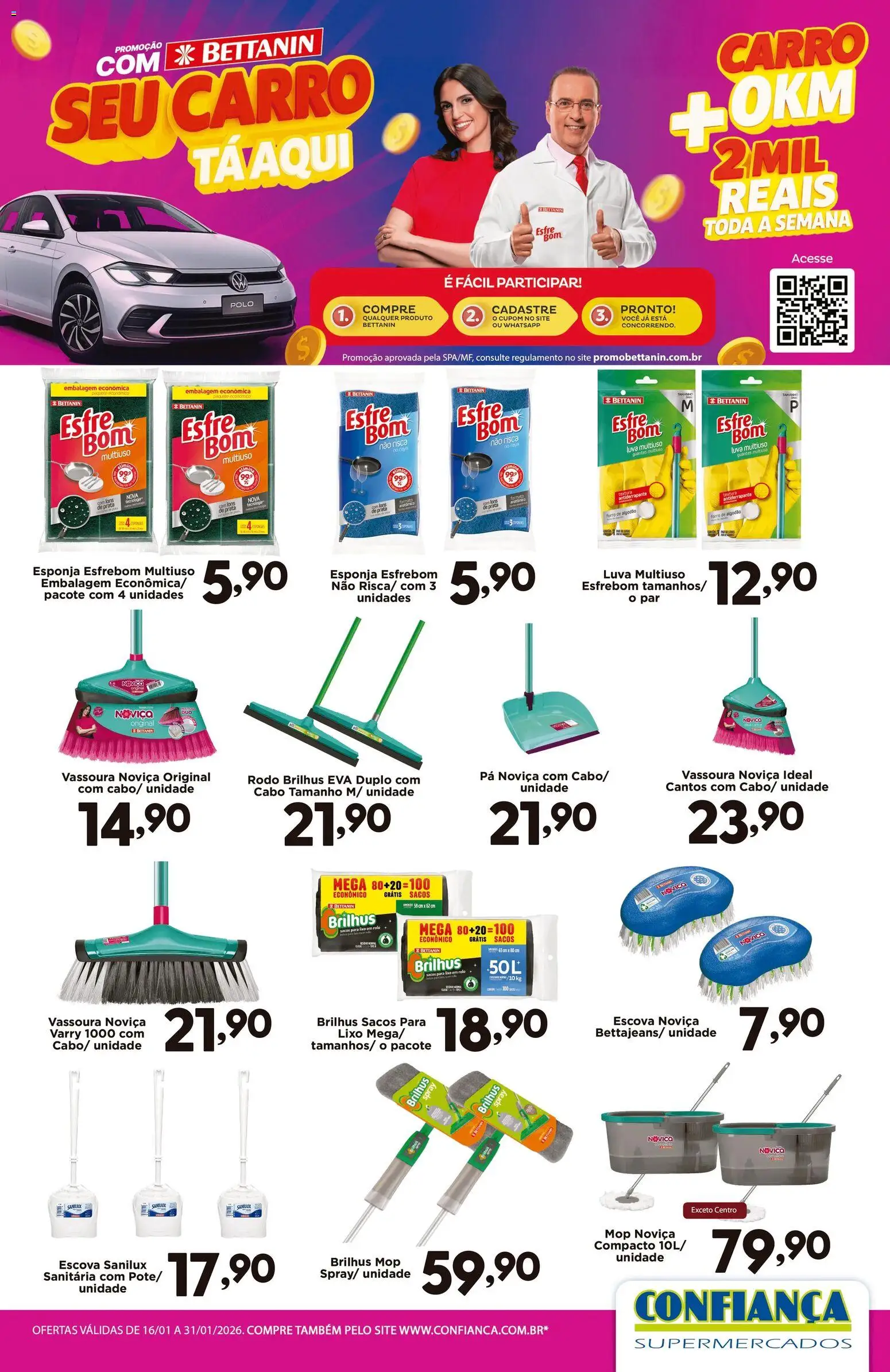 Confiança - Ofertas Bettanin e Tramontina - página 1- válido a partir de 16/01/2026
