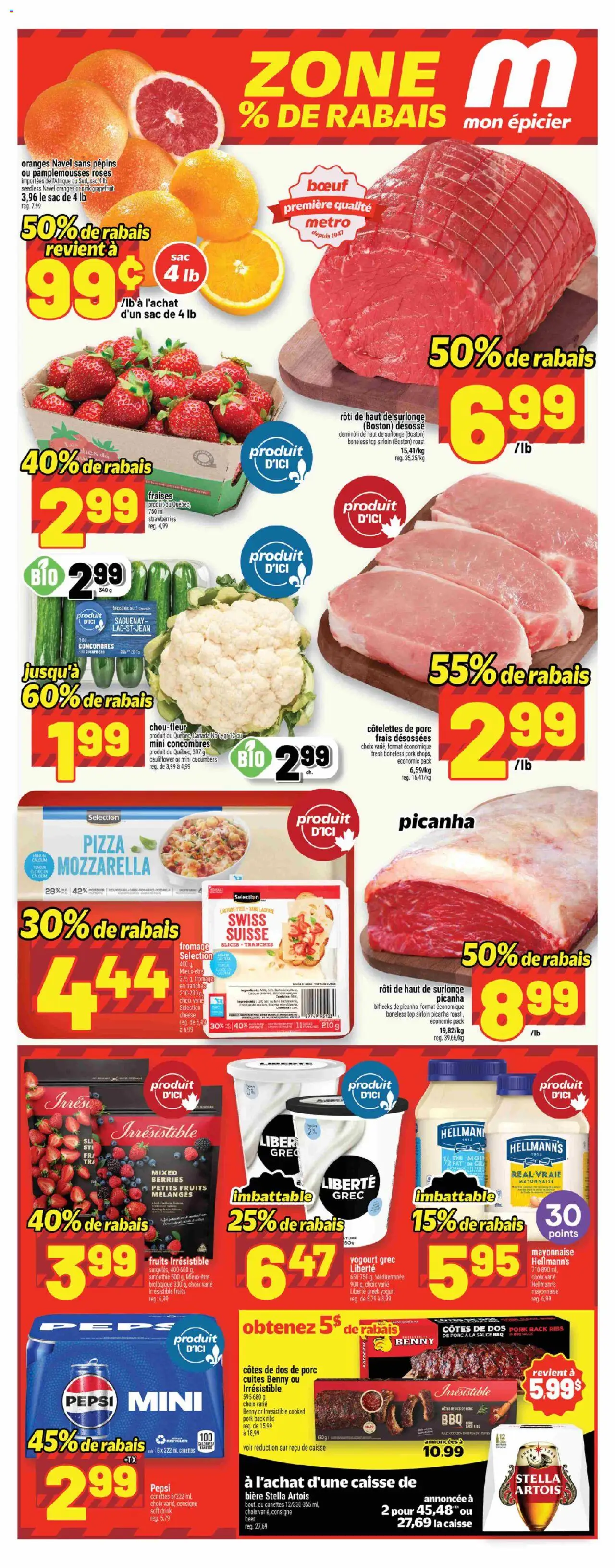 Metro weekly flyer / circulaire - page 1- valid from Sep 11, 2025