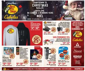 Preview Cabelas weekly flyer / circulaire valid from Dec 11, 2025