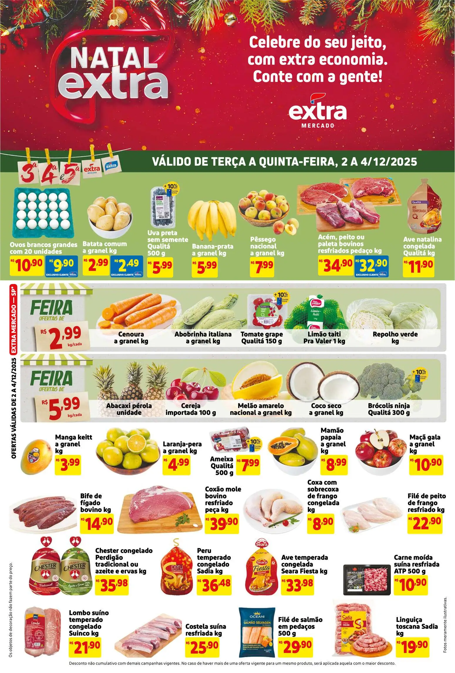Extra - Ofertas de Mercado Terça e Quinta - página 1- válido a partir de 02/12/2025
