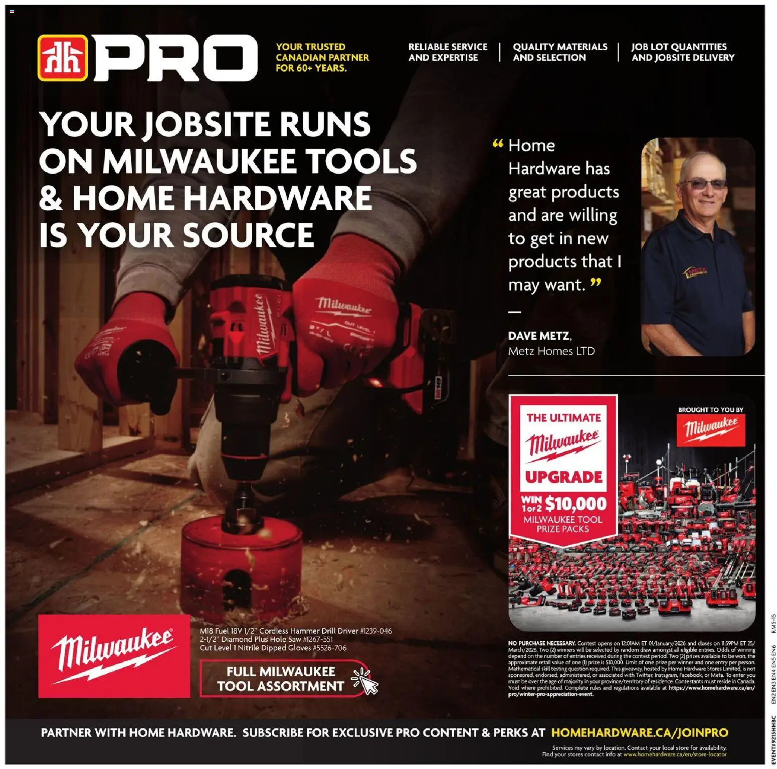 Home Hardware weekly flyer / circulaire - page 20- valid from Apr 9, 2026