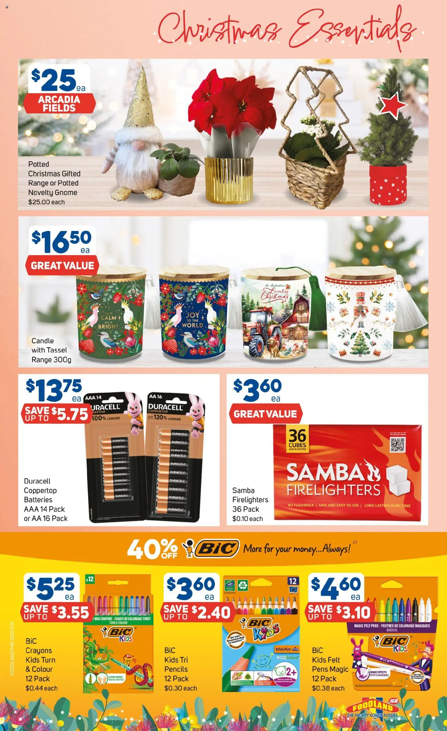 Foodland  Catalogue  - page 31- valid from 03/12/2025