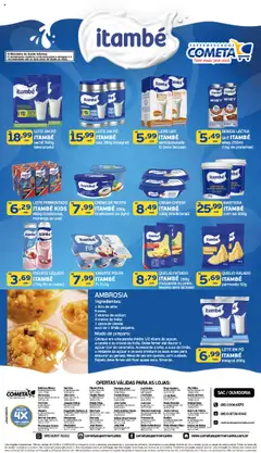 Pré-visualização Cometa Supermercados - Ofertas Itambé válida a partir de 01/09/2025