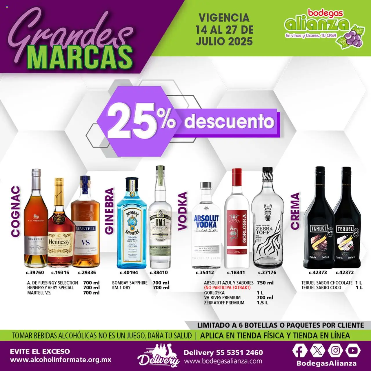 Bodegas Alianza - Catálogo Grandes Marcas - página 7- válido desde 14/07/2025