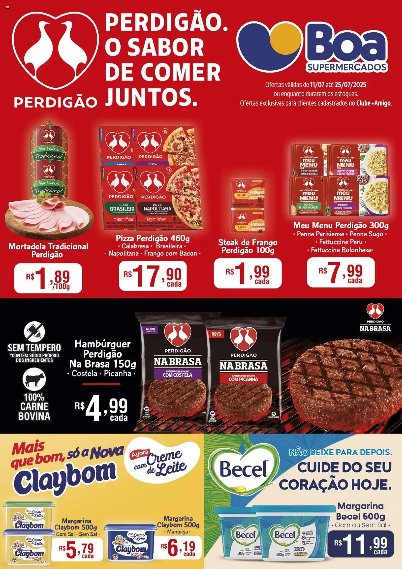 Boa Supermercados - Ofertas BRF - página 1- válido a partir de 11/07/2025
