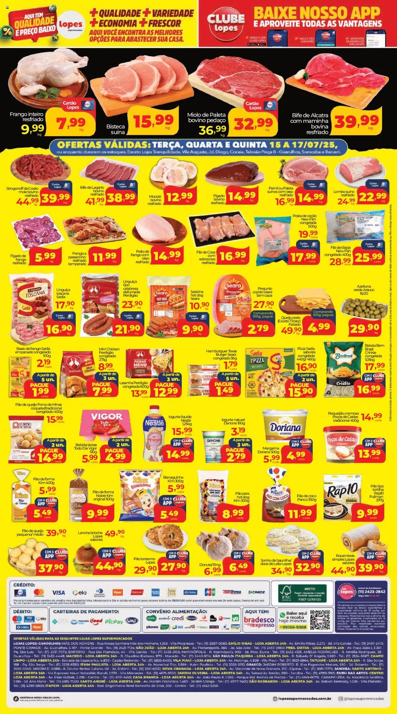 Lopes Supermercados - Ofertas da semana - página 2- válido a partir de 15/07/2025
