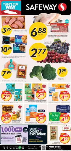 Preview Safeway weekly flyer / circulaire valid from Mar 12, 2026