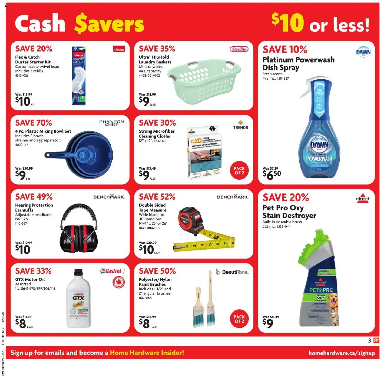 Home Hardware weekly flyer / circulaire - page 4- valid from Jan 1, 2026