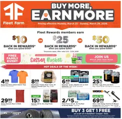Preview Mills Fleet Farm Weekly Ad valid from 03/23/2026