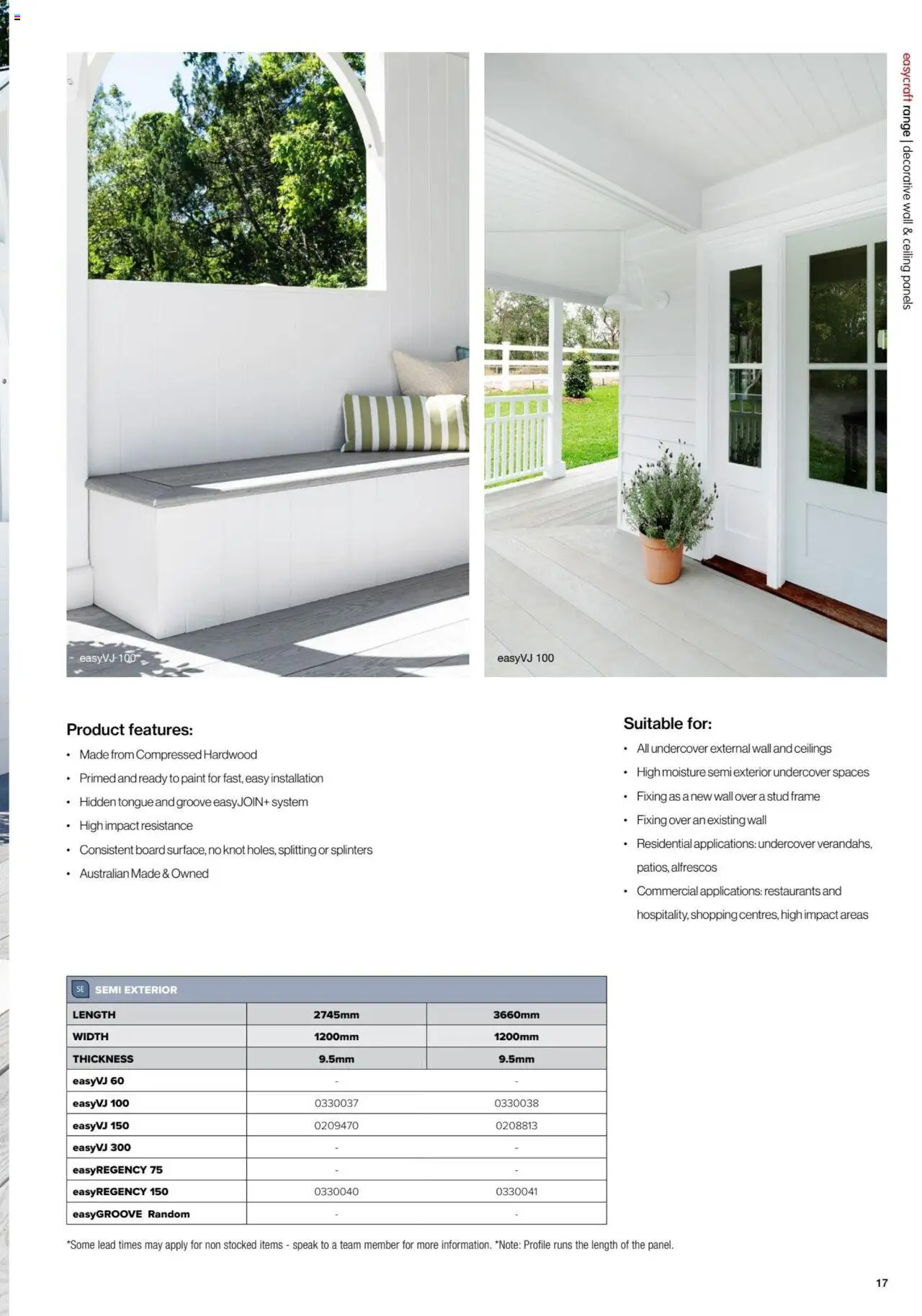 Bunnings Warehouse Easycraft Walls & Ceilings - page 17- valid from 28/10/2024