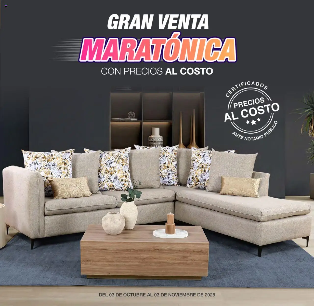 Muebles Dico - Catálogo Gran Venta Maratónica  - página 1- válido desde 03/10/2025