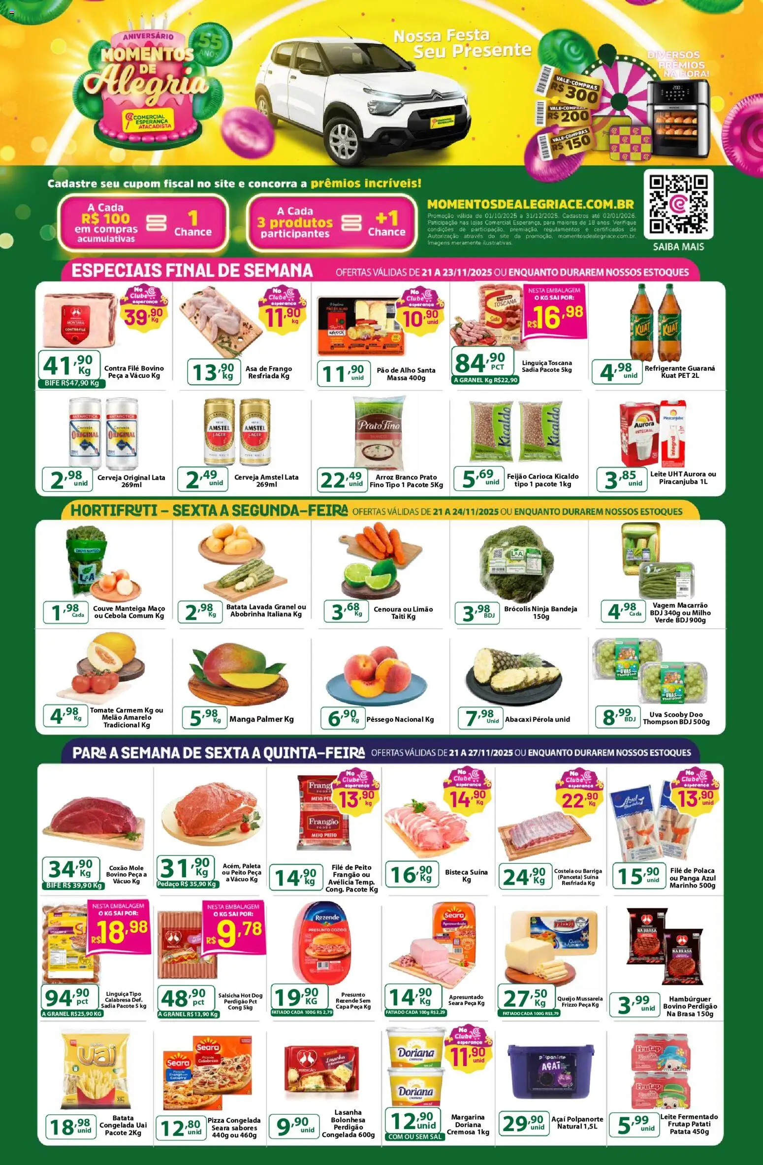 Comercial Esperança - Ofertas da semana - página 1- válido a partir de 21/11/2025
