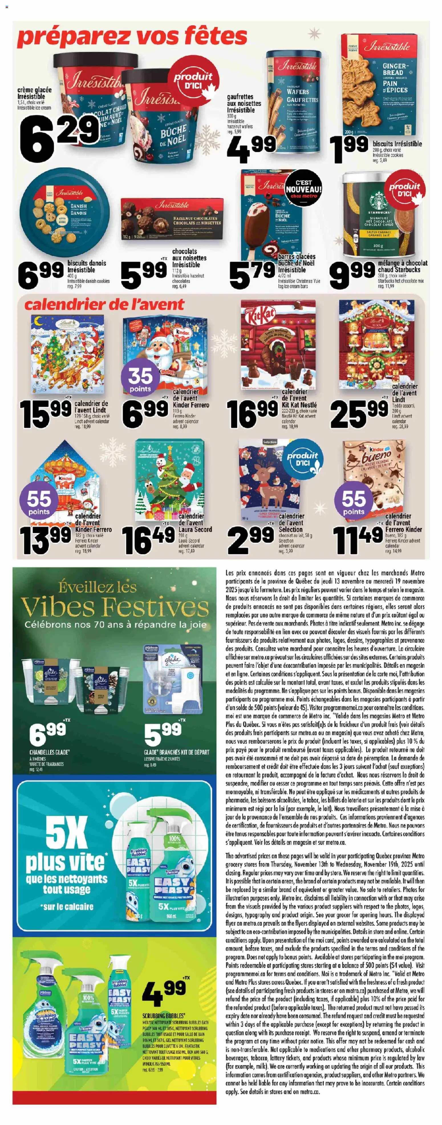 Metro weekly flyer / circulaire - page 19- valid from Nov 13, 2025