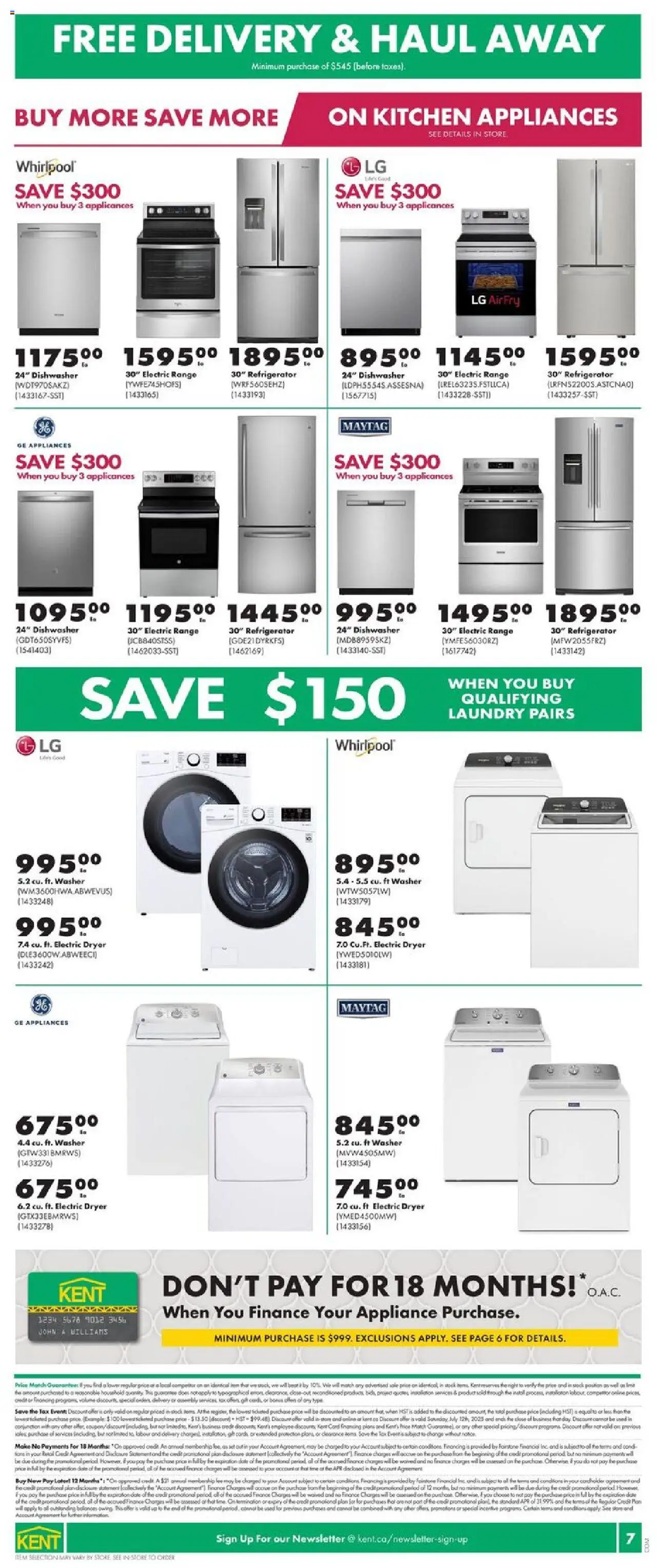Kent weekly flyer / circulaire - page 8- valid from Jul 10, 2025