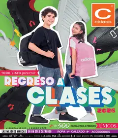 Cklass catálogo Especial Regreso a Clases válido desde 15/12/2025