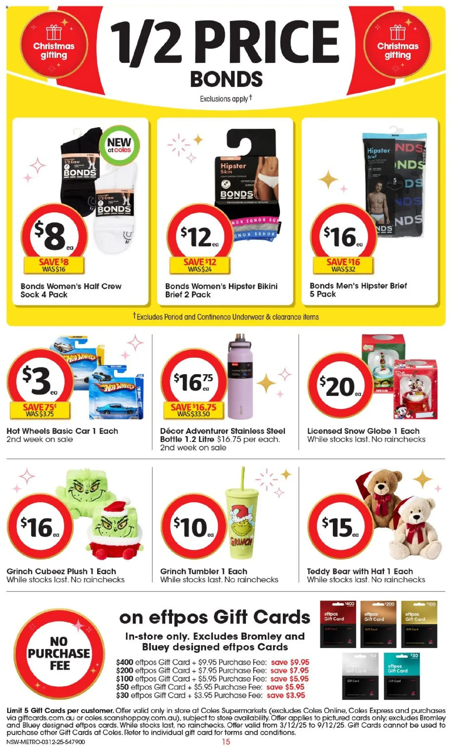 Coles  Catalogue  - page 16- valid from 03/12/2025