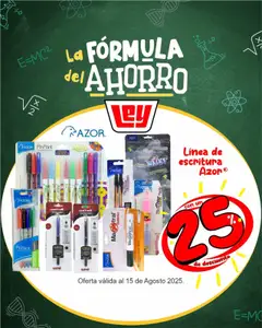 Casa Ley - Folleto regreso a clases válido desde 01/08/2025