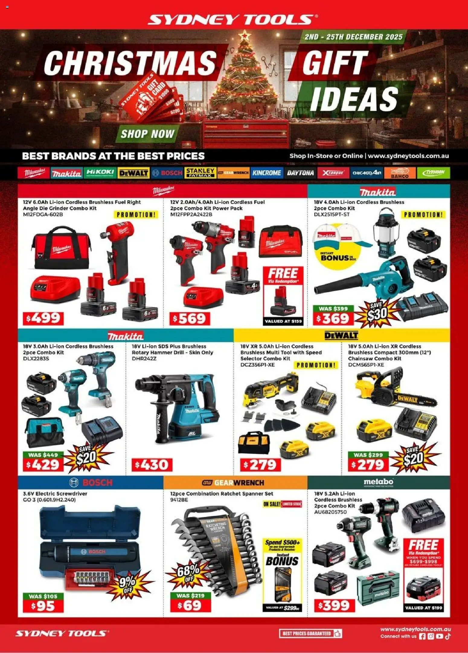 Sydney Tools Catalogue - page 1- valid from 02/12/2025