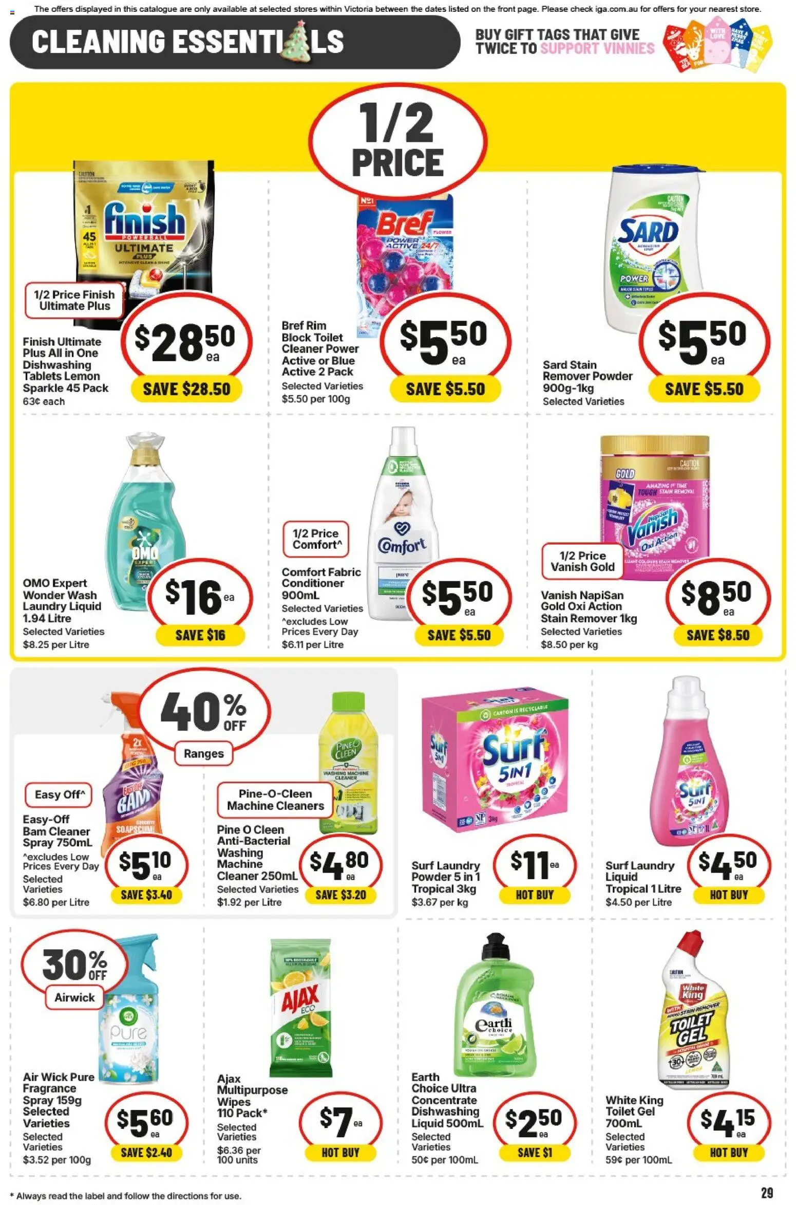 IGA Catalogue VIC - page 29- valid from 12/11/2025