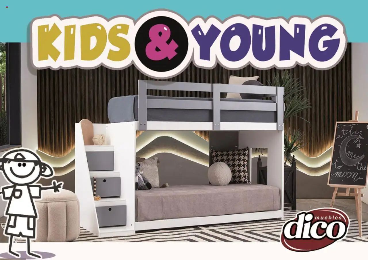 Muebles Dico catálogo Kids & Young  - página 1- válido desde 25/10/2024