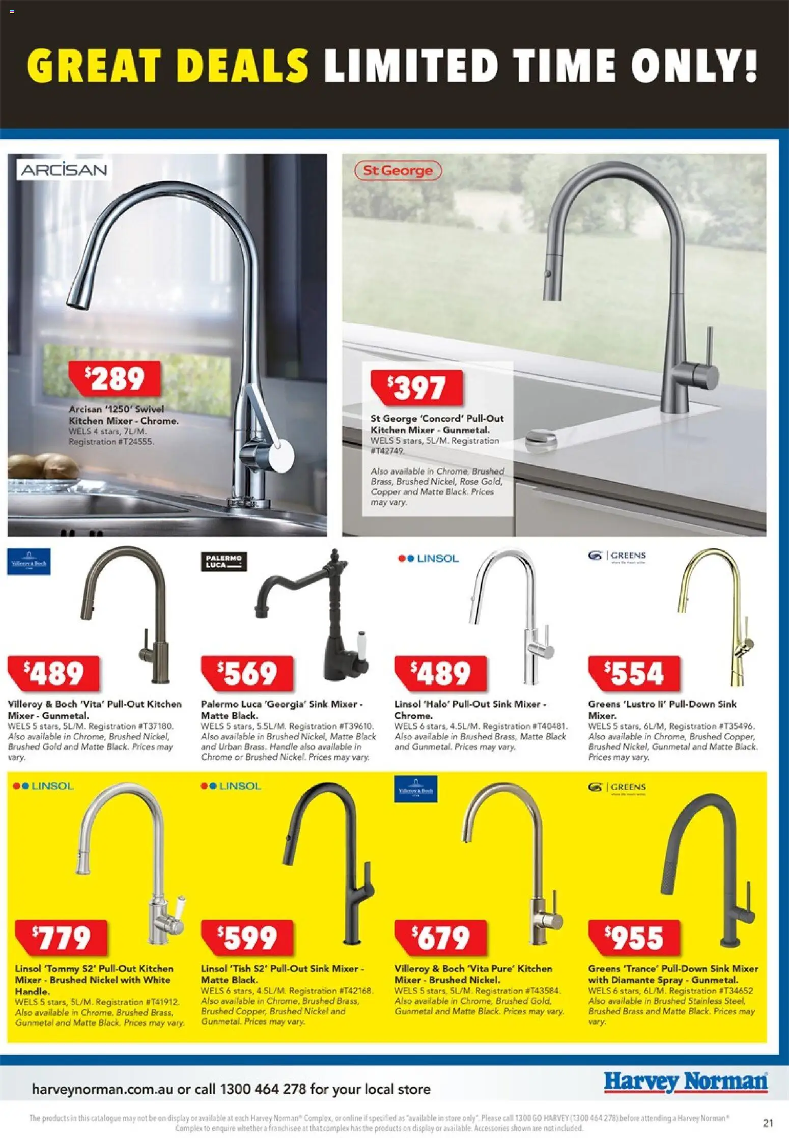 Harvey Norman - Bathroom Clearance - page 21- valid from 25/12/2025