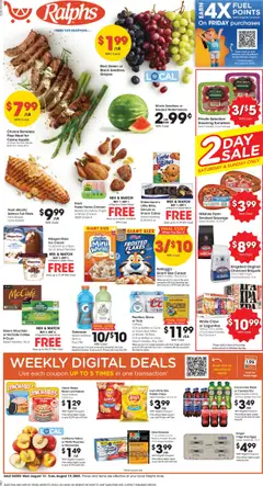 Preview Ralphs Weekly Ad valid from 08/13/2025